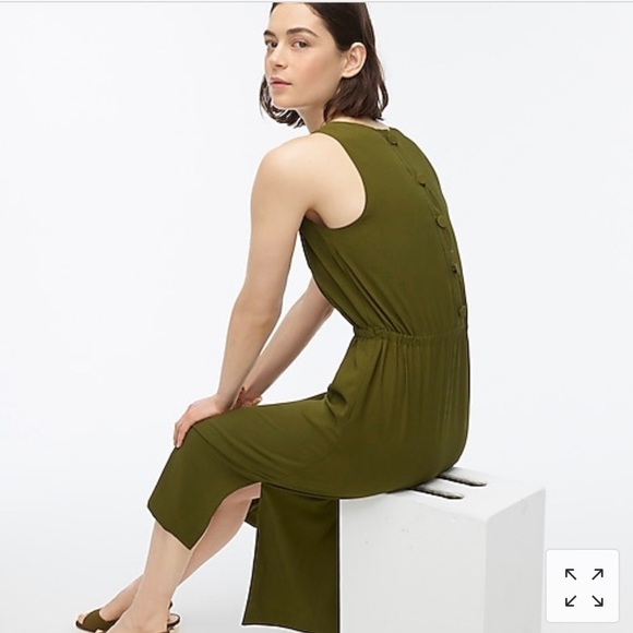J Crew Button-back midi dress - Picture 6 of 11
